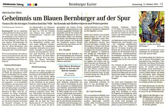 Pressebeitrag MZ